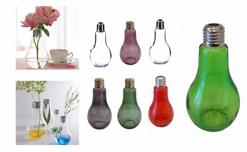 Glühbirne tischvase glass - tischvase,