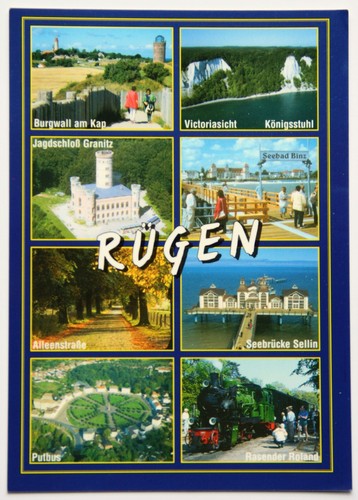 Postkarte insel rügen - rügen,