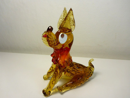Seltene murano glas skulptur - seltene,