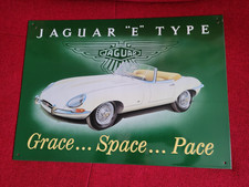 Blechschild Jaguar E-Type
