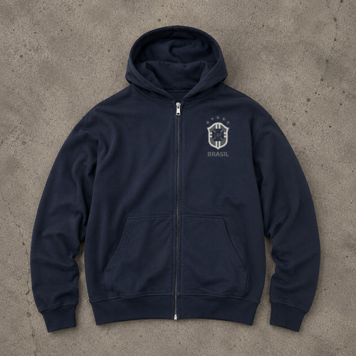 Brasil basic heavy - brasil, zipper