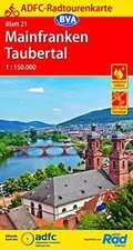 ADFC-Radtourenkarte 21 Mainfranken Taubertal 1:150.000, ... | Buch | Zustand gut