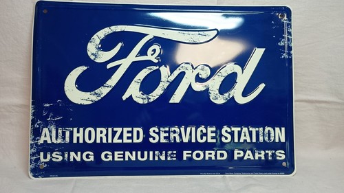 Großes blechschild ford - blechschild,