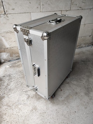 Flight case alu mit rädern - -,