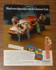 Seltene Werbung Kenner GLAMOUR GALS Firebird M.A.S.K. Thunderhawk #2 1982