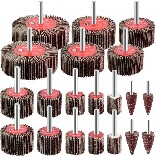 Fächerschleifer set korn - fächerschleifer, 80