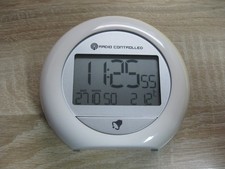 tchibo TCM Funk Wetterstation radio controlled mit Datum Uhranzeige Licht 10 cm