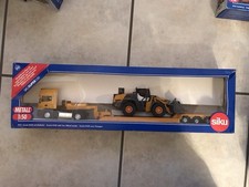 Siku 3933 1: 50 Scania Tieflader mit Radlader
