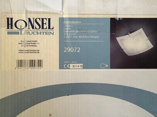 Honsel deckenleuchte halogen - deckenleuchte,