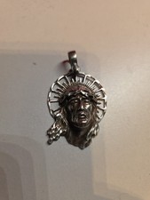 Grosser Jesus Anhänger Silber 925