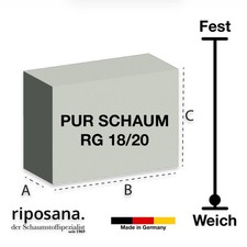 Schaumstoff Poly PUR 18/20