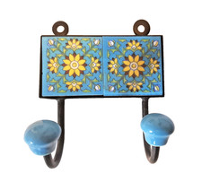 ethnischen Wandhaken Porzellan