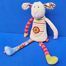 SIGIKID SWEETY SCHAF LAMM STOFFTIER 38299 SHEEP KUSCHELTIER FARBIG PATCHWORK