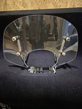 Windschild niedrig 15 cm für Peugeot Django 50, 125 ccm  ( alte Form) gebraucht