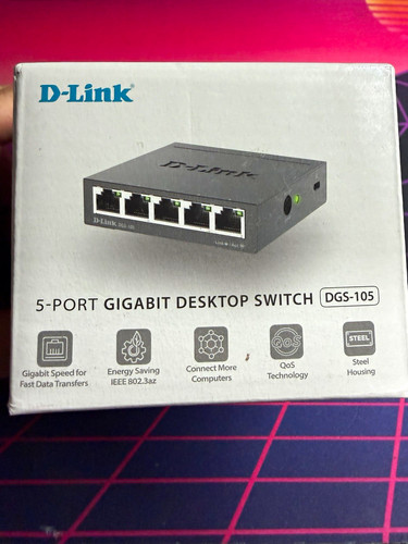 Link dgs 105 gigabit - gigabit, switch