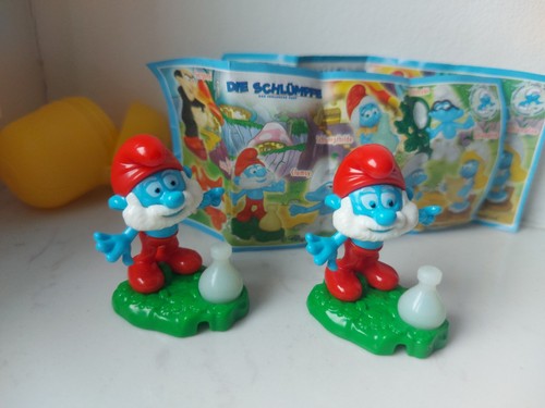 Papa schlumpf eier figur - schlumpf, Ü-eier