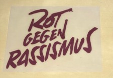 Original rot gegen - rot, rassismus