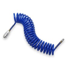 Druckluft Spiralschlauch 5M Druckluftschlauch für Kompressor 20bar