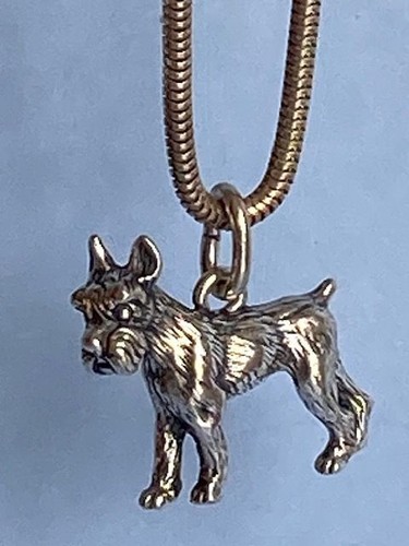 Schnauzer hund anhänger 835 - schnauzer,
