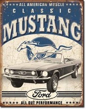 Blechschild classic ford - classic,