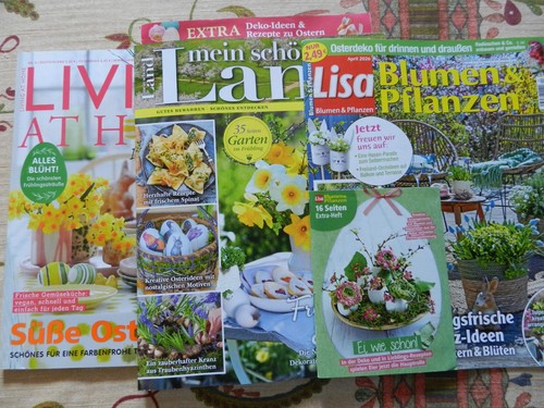 Zeitschrift living at - 3x, zeitschrift-living
