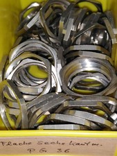 Gegenmutter für Kabelverschraubung Messing vernickelt Pg36 sechskant SW 51 mm