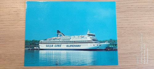 Postkarte passagierschiff - postkarte,