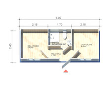 Bürocontainer WC Dusche Baucontainer Wohncontainer Verkaufscontainer Container