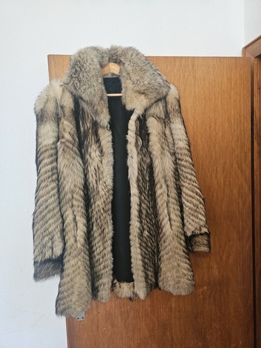 Damen mantel jacke pelz - mantel,,