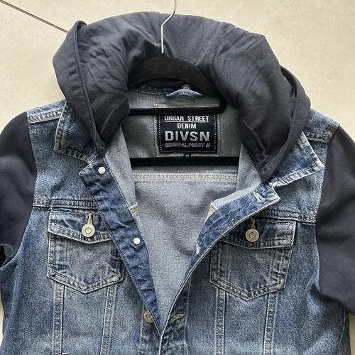 Jeansjacke mit abnehmbarer - ,,