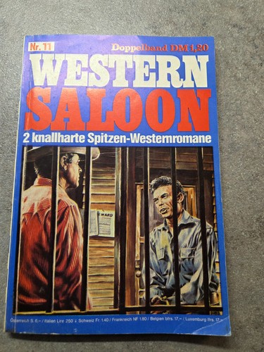 Romanheft heft western saloon - romanheft,