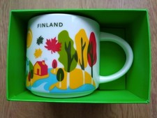 Starbucks Mug Finland Tasse Finnland You Are Here 414ml mit SKU Sticker Neu 