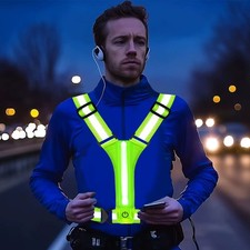 Led warnweste usb - led,