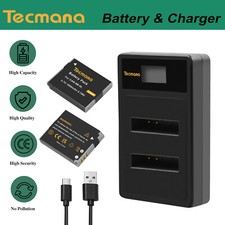 2X NB-6LH Akku+Ladegerät Für