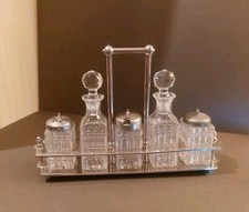 Menage Antik Art Deco Öl