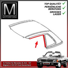Hardtopdichtung links Mercedes SL R107 W107 Hardtop Dichtung rubber seal Gummi