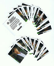 Hanuta / Duplo Sticker Fussball WM 2014 Brasilen 12 Stück aussuchen 