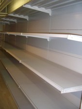 Aktenregal Büroregal Wandregal Katalogregal Tegometall 1m Ordnerregal Büroregal