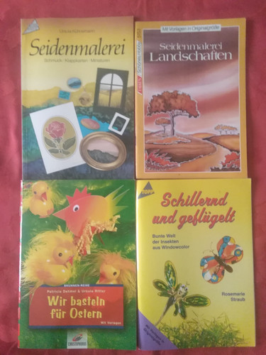 Bastelhefte hefte konvolut - bastelhefte, 4-hefte-konvolut