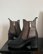 Original Aigner Stiefel Stiefeletten Leder Gr. 37