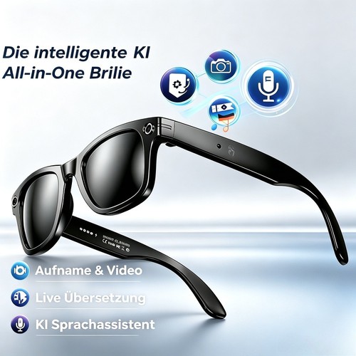8mp smart brille mit - 8mp,