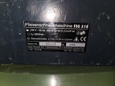 Einhell Fliesenschneidemaschine FSG 518, gebraucht, funktionstüchtig