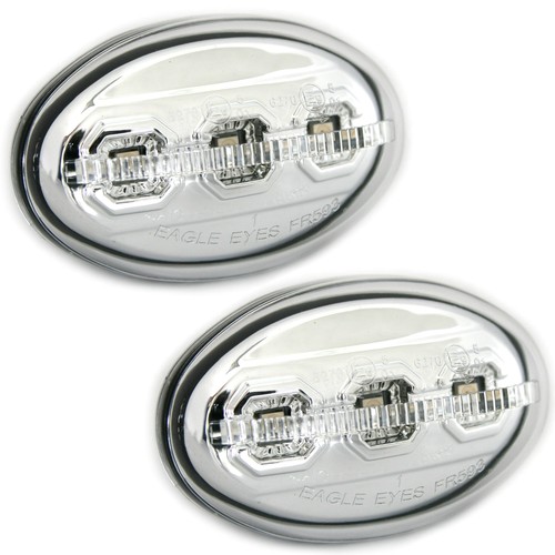 Led seitenblinker set chrom - seitenblinker,