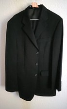 Anzugjacke Herren Sakko Paolo Negrato in Schwarz Gr.  94