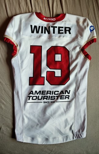 Rhein fire game worn jersey - fire,