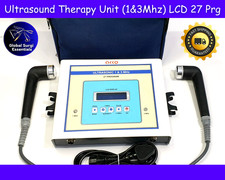 Neues Physiotherapie-Ultraschalltherapiegerät (1 & 3 MHz) LCD 27 Prg