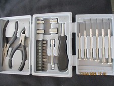 Uhrenwerkzeug-Set 16-teilig Schraubendreher Zange Pinzette uvm