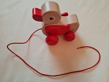 nic Spiel + art Holz Ente zum