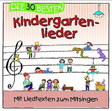 Die 30 besten Kindergartenlieder - Mit Liedtexten z... | CD | Zustand akzeptabel