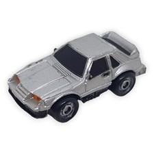 Funrise 1989 Auto Silber Delorean Modell Micro Machines PKW Mini Modellauto Car